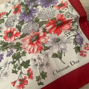 Christian Dior silk Scarf